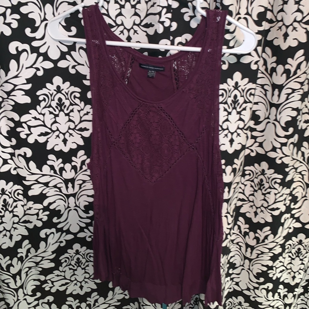 Purple tank top